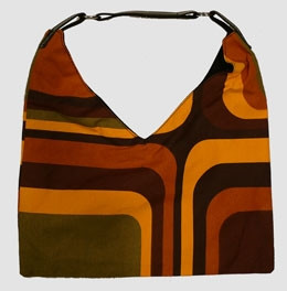 Squared orange V bag Bag