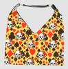 Skull new yellow V bag Bag