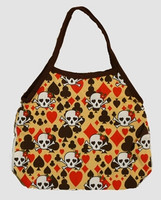 Skull new yellow hand bag Bag