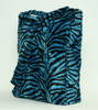 Zebra blue LV large fluffy bag