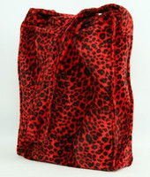 Leopard red  LV large fluffy bag