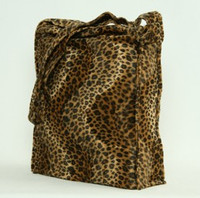 Leopard brown LV large fluffy bag
