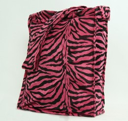 Zebra pink LV large fluffy bag