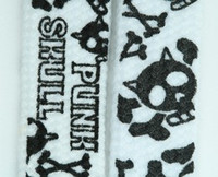Punk Skull White Skull B&W Skull