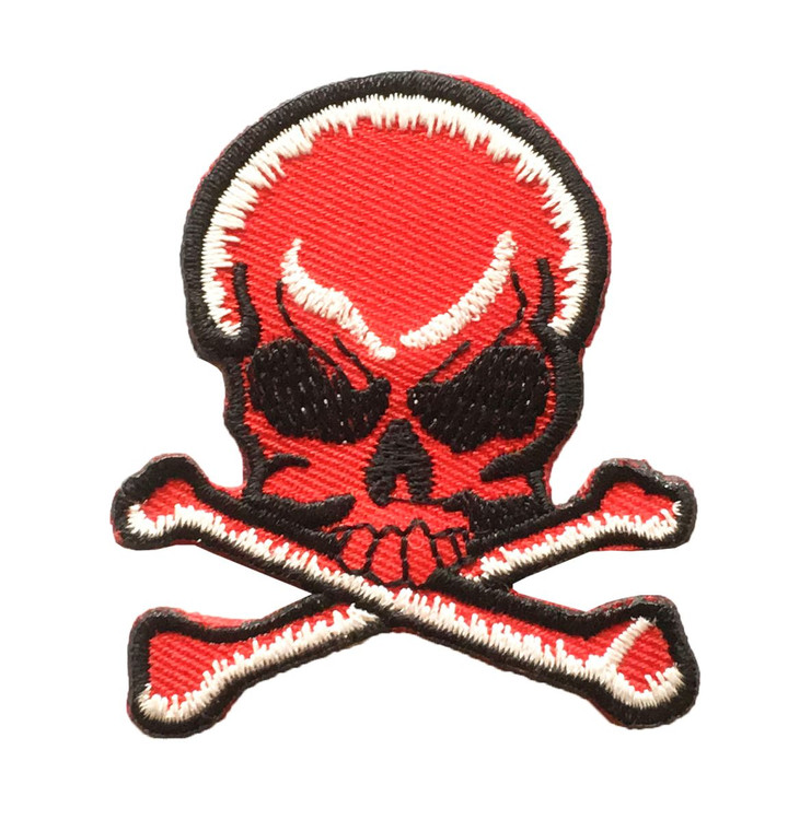 Skull bone red skull big