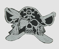 Pirate sword skull extra big