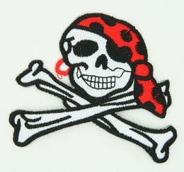 Pirate bone skull extra big