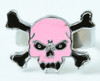 Tooth pink skull ring