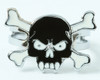 Tooth black skull ring