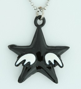 Star wings star necklace