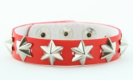 Star red studs small stud