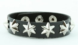 Star black studs small stud