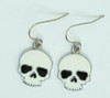 Skull plain white skull pendant