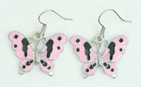 Butterfly pink animal pendant