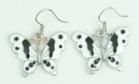 Butterfly white animal pendant