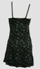 Back - Stars Black-Grey Spaghetti Dress