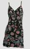 Front - Diva black-red-white spaghetti dress