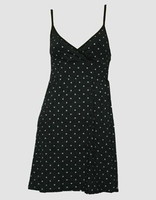Front - SP star dot spaghetti dress