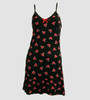 Front - SP cat red spaghetti dress
