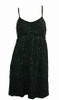 Front - SE leopard grey spaghetti dress