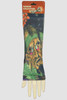 Man green fake tattoo sleeves accessory