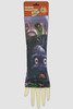 Skull purple fake tattoo sleeves accessory
