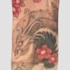 Phoenix flower fake tattoo sleeves accessory