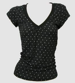 Star dot fashion t-shirt