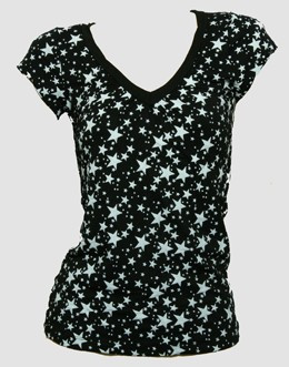 Star black-white fashion t-shirt