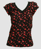 Stars black-red fashion t-shirt
