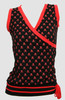 Front - Skull black-red top fashion top