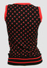 Back - Skull black-red top fashion top