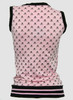 Back - Skull L pink-black top fashion top