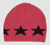 Stars pink-navy stars beanie