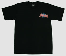 Lady luck red-blue pin up t-shirt