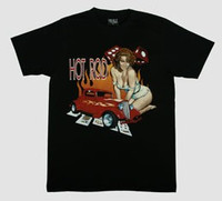 Car fire cards pin up t-shirt