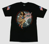 Lady of liberty pin up t-shirt
