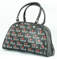 I love rock medium bowling bag