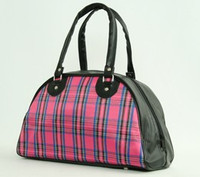 Scotch pink medium bowling bag