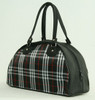 Scotch black medium bowling bag