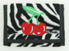 Zebra white cherry wallet standard wallet