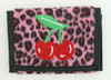 Leopard pink cherry wallet standard wallet