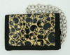 Skulls gold mixed with chain wallet