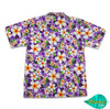 Foam purple hawaii shirt