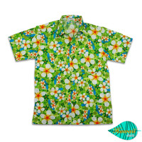 Foam green hawaii shirt