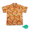 Foam orange hawaii shirt