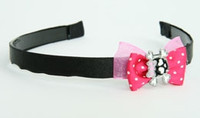 Pink / cute sk bone pink dark pink bow & skull