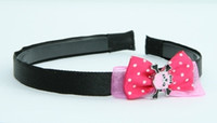 Pink / skull tooth pink dark pink bow & skull