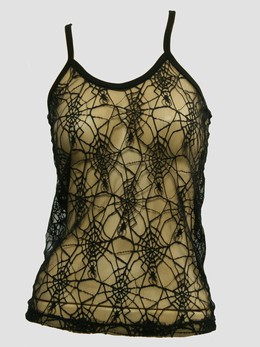 Front - Spider T top punk top