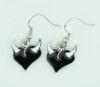 Heart horn Black-white sweet pendant